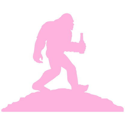 Chillin’ Bigfoot Sticker