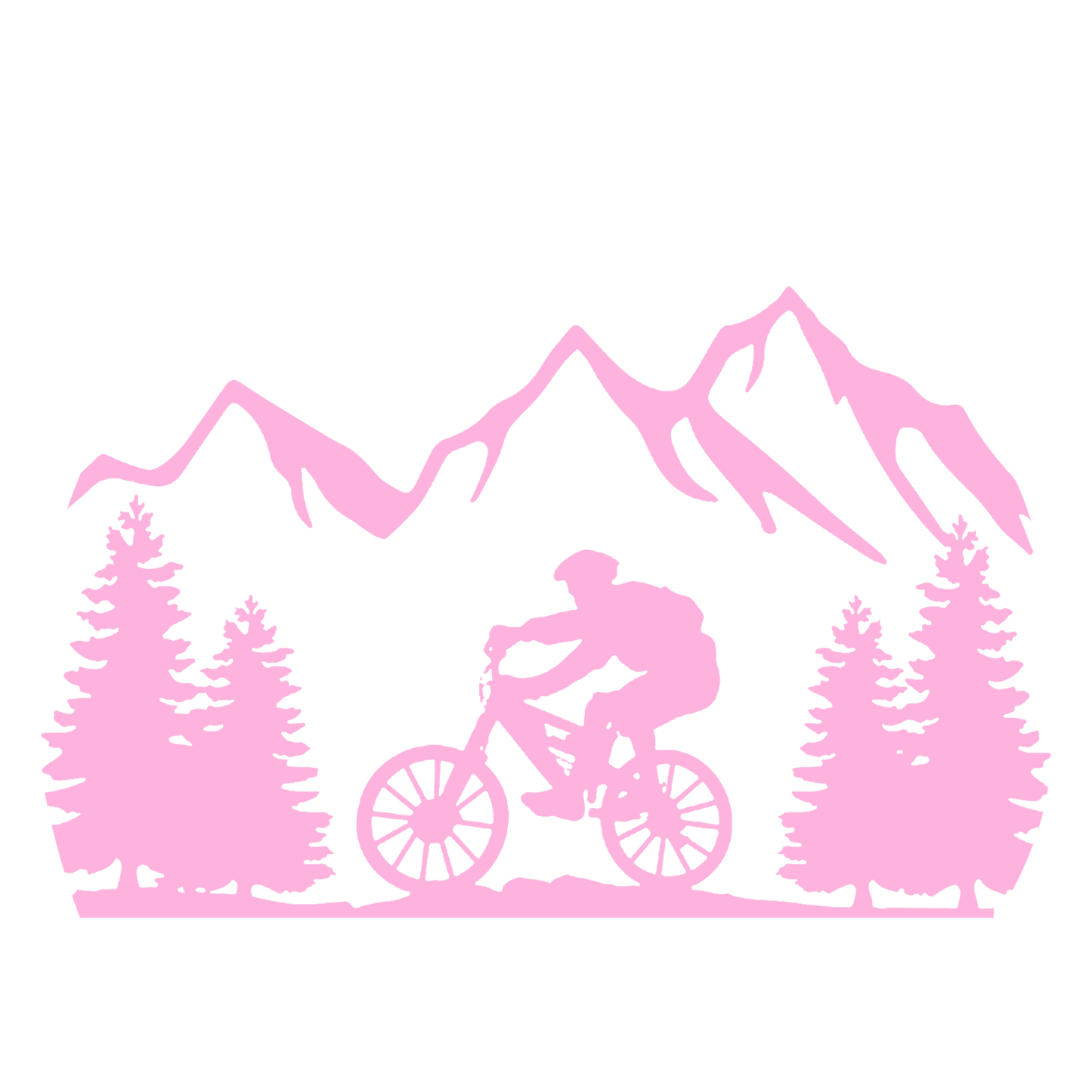 Mountain Ride Sticker