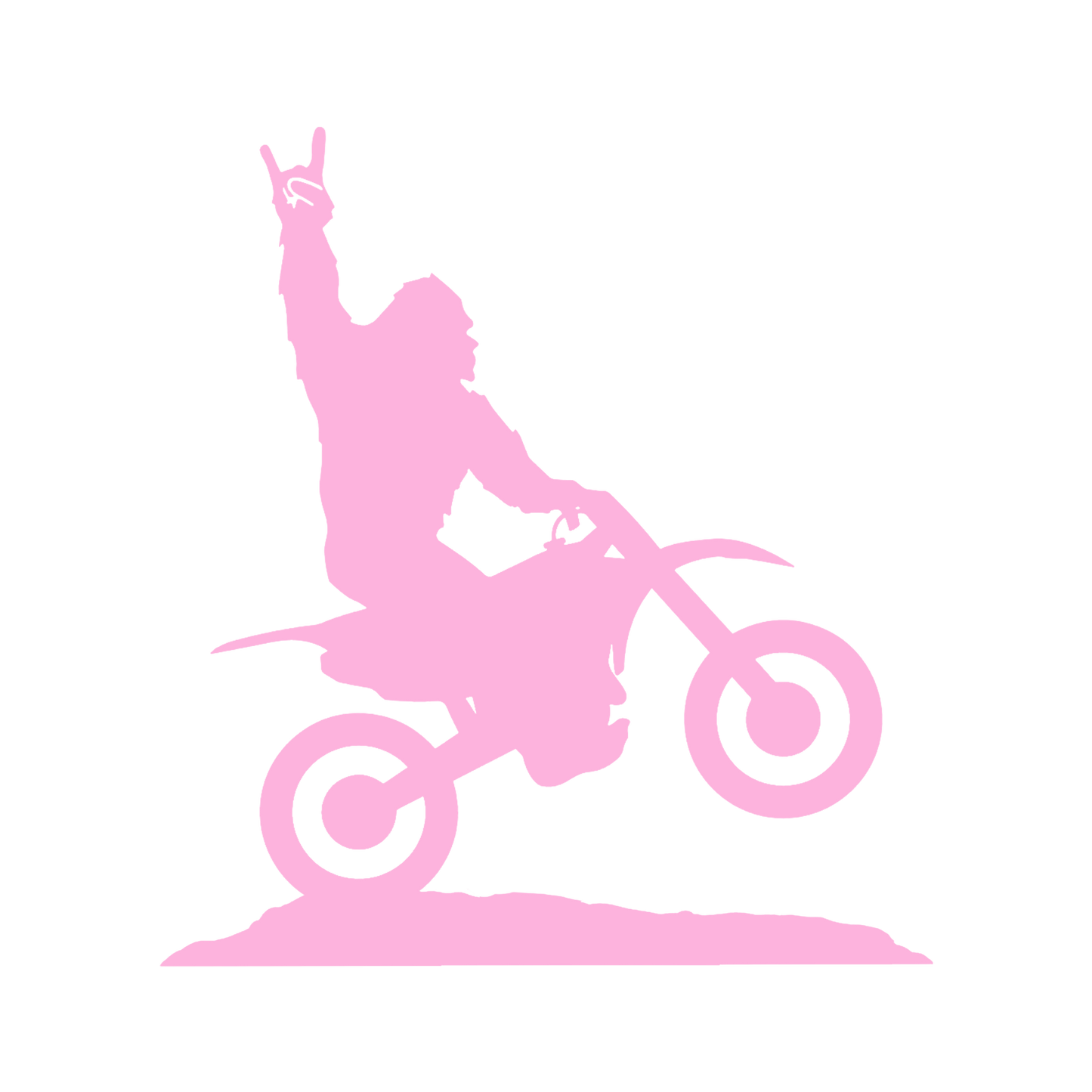 Bigfoot Rider Sticker