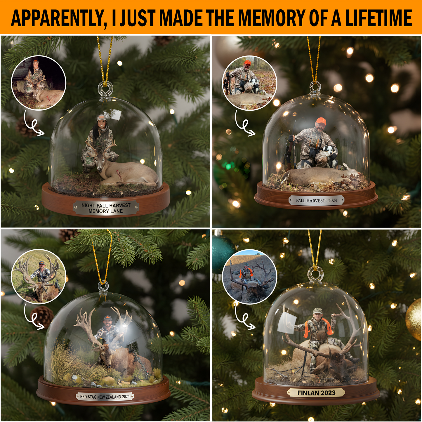 Trophy Moments – Personalized Photo Ornament