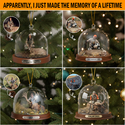 Trophy Moments – Personalized Photo Ornament