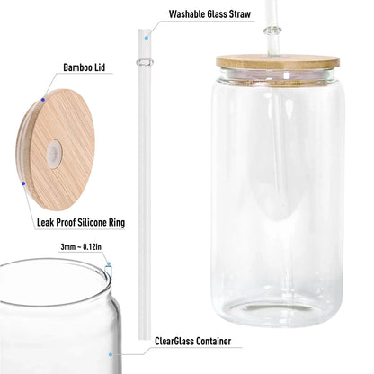 Beautiful Witch Let It Be 16Oz Glass Tumbler