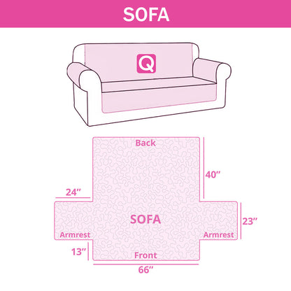 Halloween Horror Quilted Sofa Cover