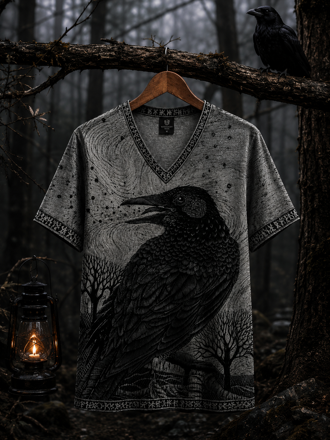 Gothic Raven Shirt – The Perfect Gift for Crow Lovers