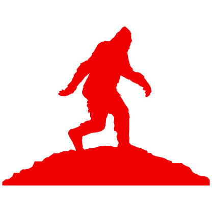 Bigfoot Windshield Stickers