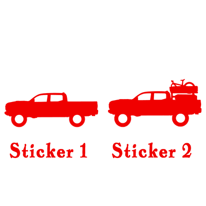 Set of 2 – Trail Buddies Car Stickers