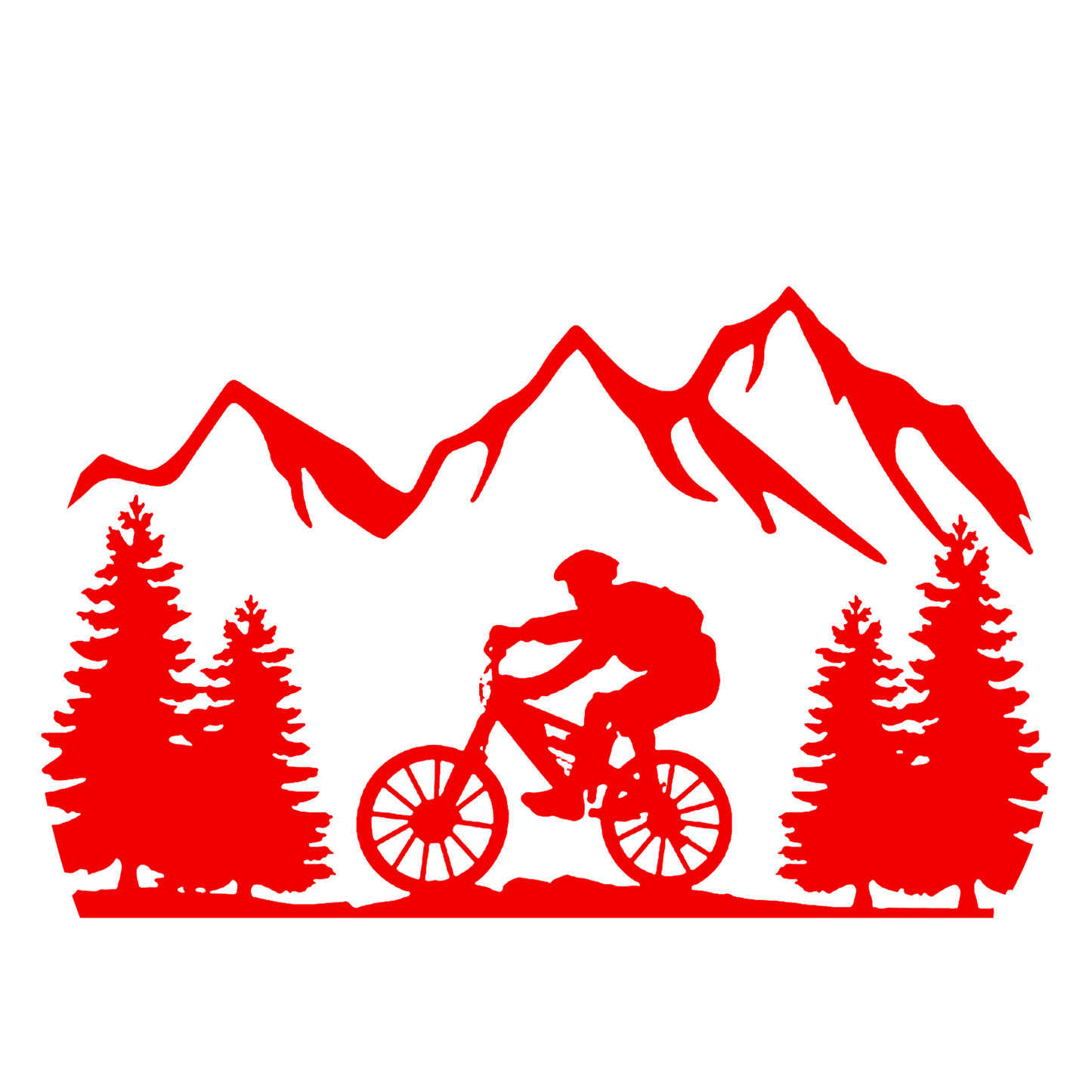 Mountain Ride Sticker