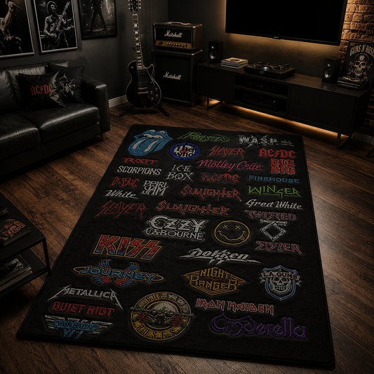 Rock Lovers - Legends Edition Area Rug Version 1