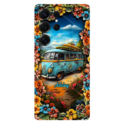 Hippie Van - Personalized Hippie Full Print Phone Case