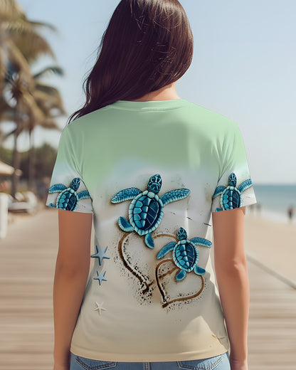 Sea Turtle All Over Print Shirt