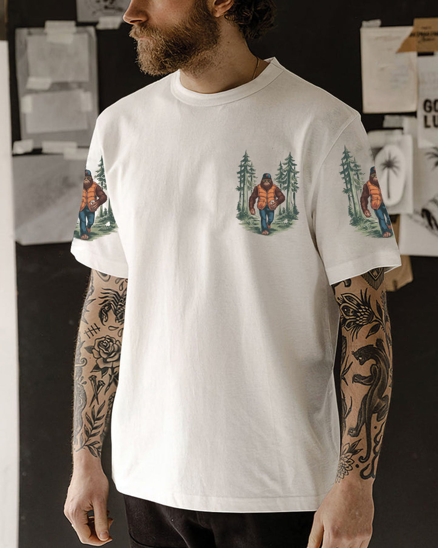 Don't Be An Assquatch – Personalized Bigfoot All Over Print Shirt