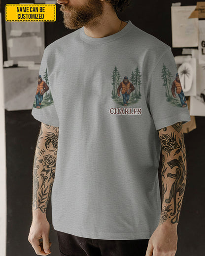 Don't Be An Assquatch – Personalized Bigfoot All Over Print Shirt