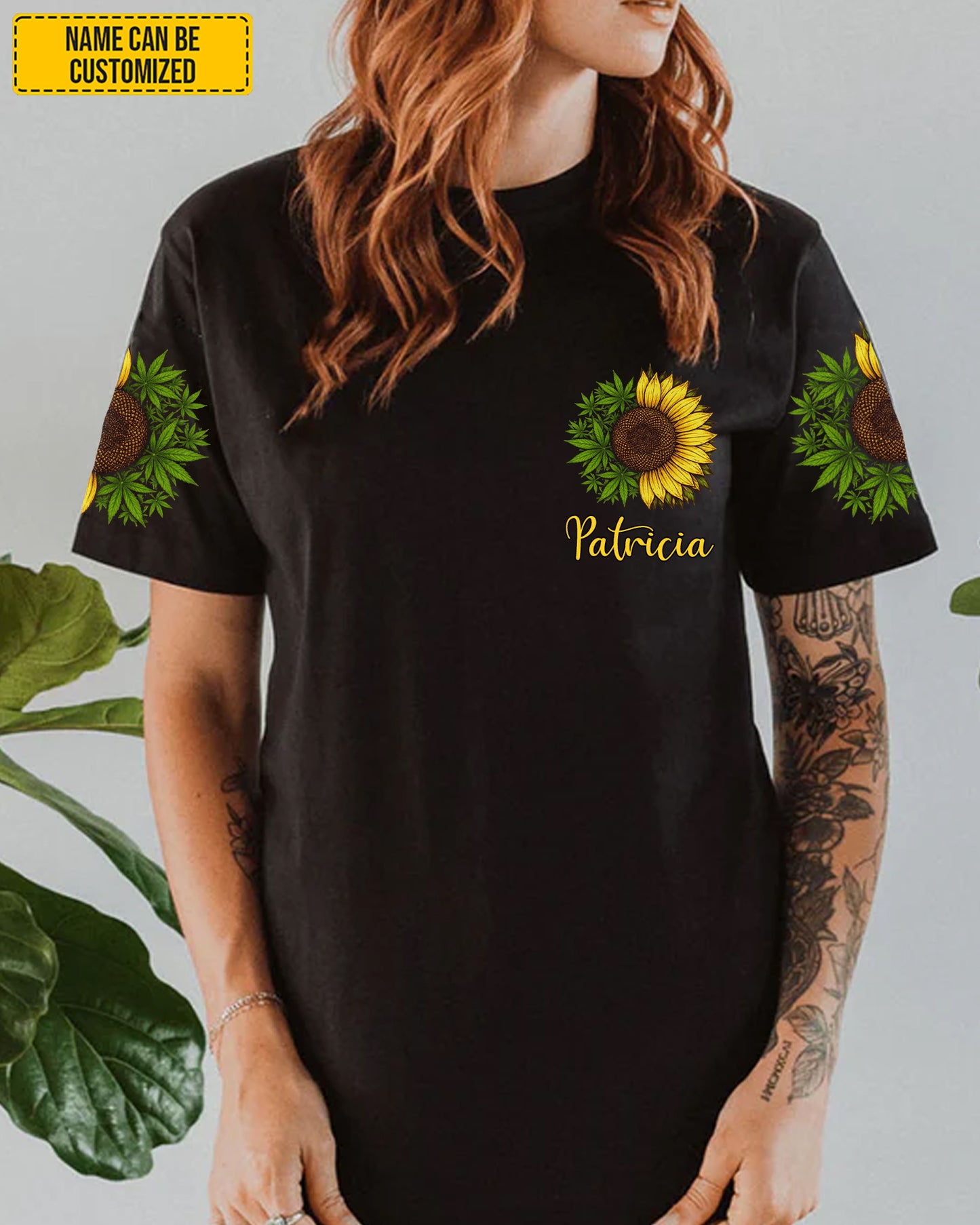 Just A Girl Who Loves Cannabis  - Personalized All Over Print Shirt