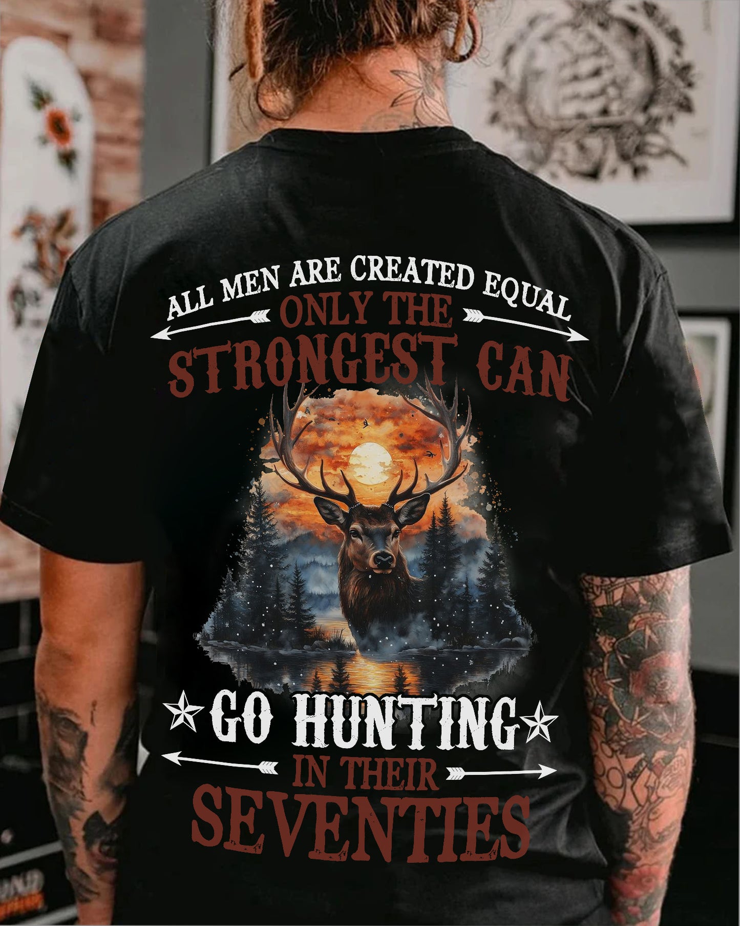 Wild Stag – Personalized Hunting All Over Print