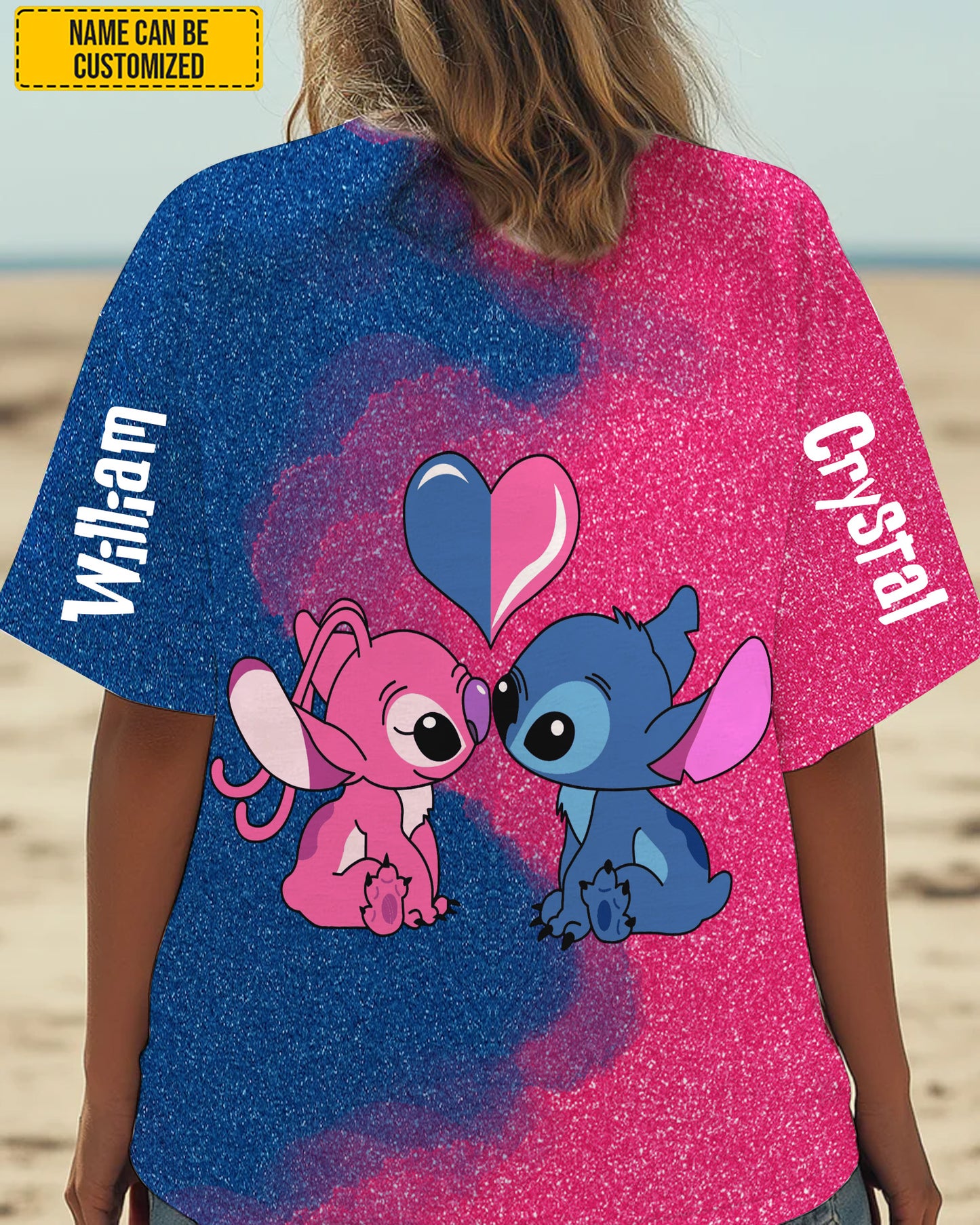 Couple Shirt - Personalized Couple All Over Print Shirt