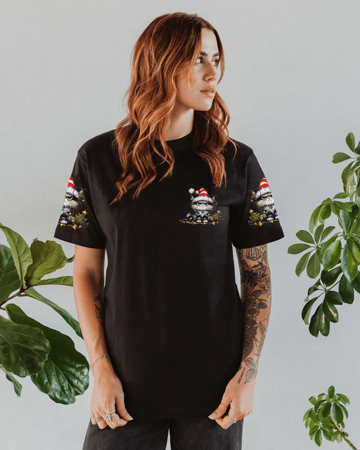 If I had anymore Christmas Spirit Cat - Personalize All Over Print