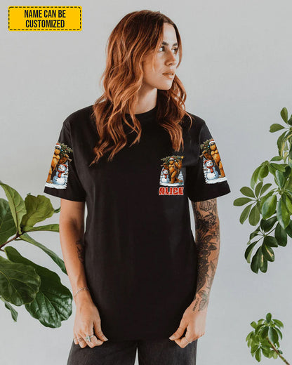 Merry Squatchmas – Personalized Sasquatch All Over Print Shirt