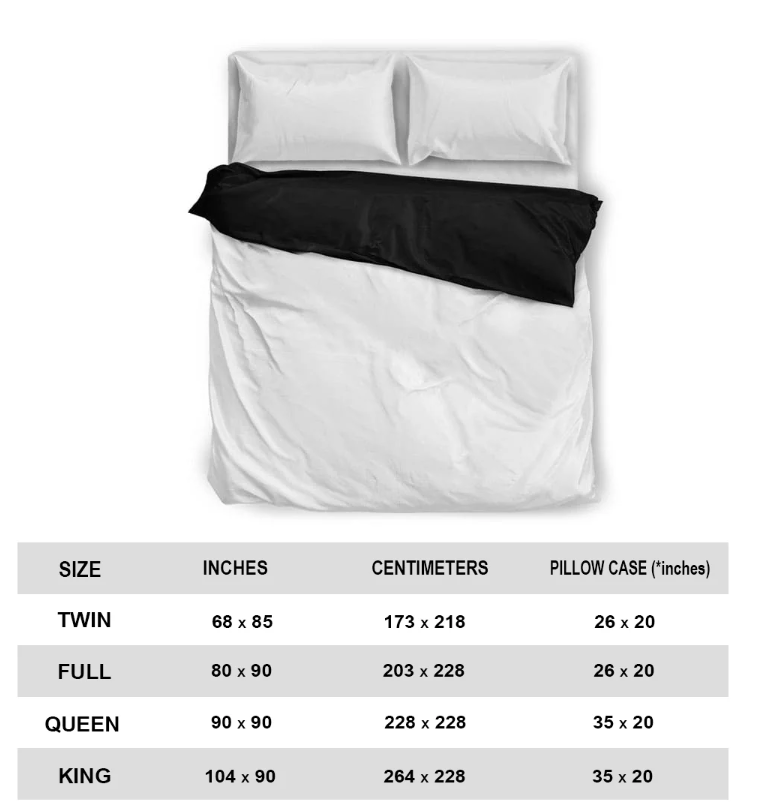 Highland Cow Pattern Bedding Set