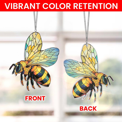 Bee Acrylic Window Hanging