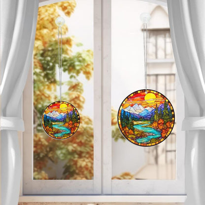 Smoky Mountains Acrylic Window Hanging