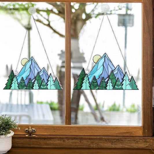 Mountain Acrylic Window