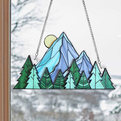 Mountain Acrylic Window