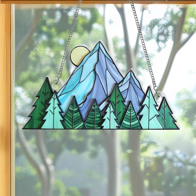 Mountain Acrylic Window