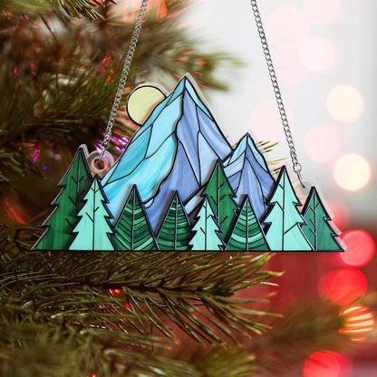 Mountain Acrylic Window