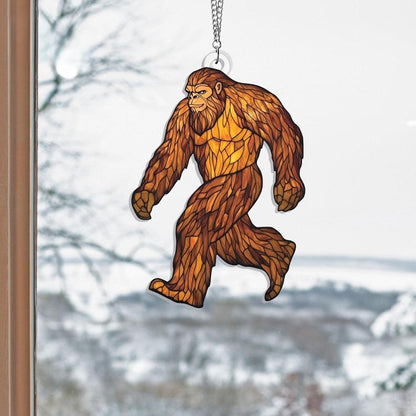 Funny Bigfoot Acrylic Window