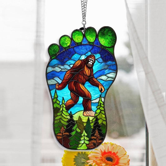 Funny Bigfoot Acrylic Window