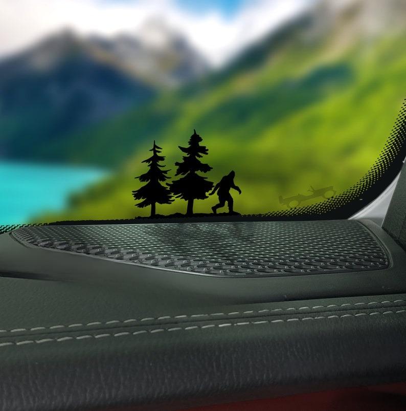 Bigfoot Windshield Stickers