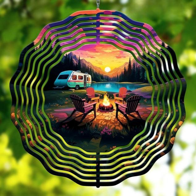 RV Camping Wind Spinner