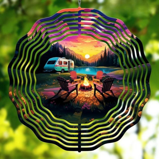 RV Camping Wind Spinner
