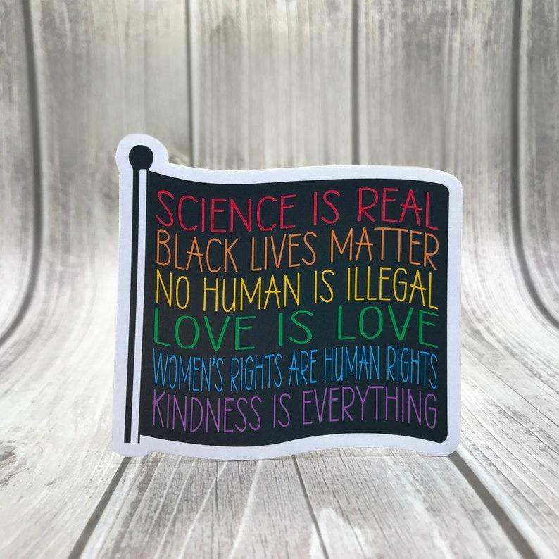 Science is Real Sticker
