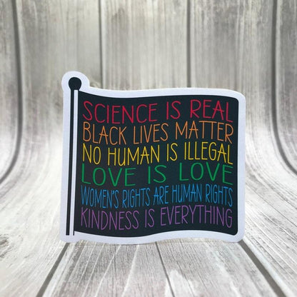 Science is Real Sticker