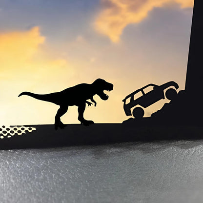 Set of 2 - Dino Car Stickers