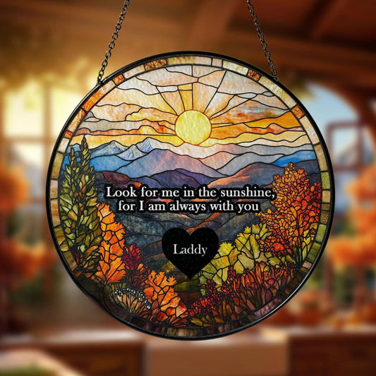 Memorial Stained Glass Suncatcher