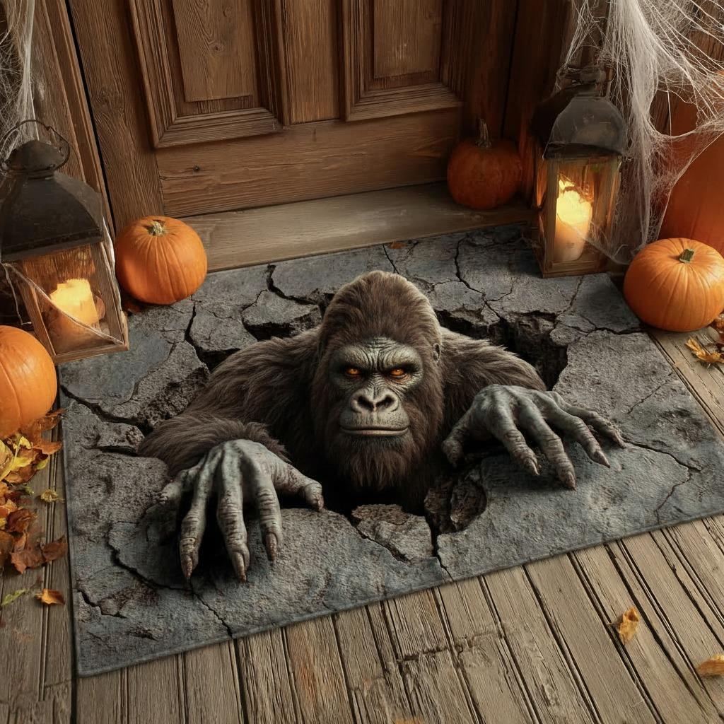 Bigfoot Break-In Doormat