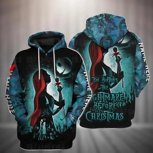 Couple Shirt - Personalized couple All Over Print Shirt