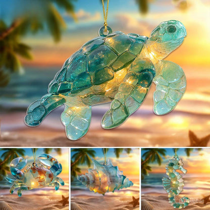 Personalized Sea Ocean Ornament