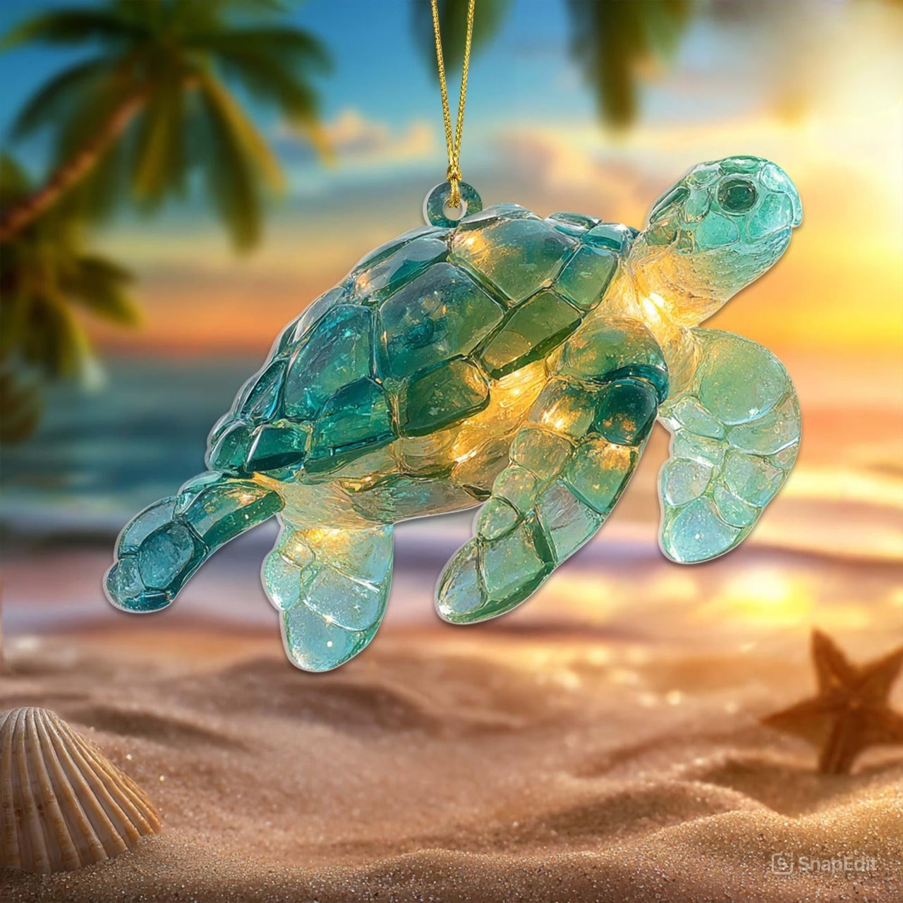 Personalized Sea Ocean Ornament