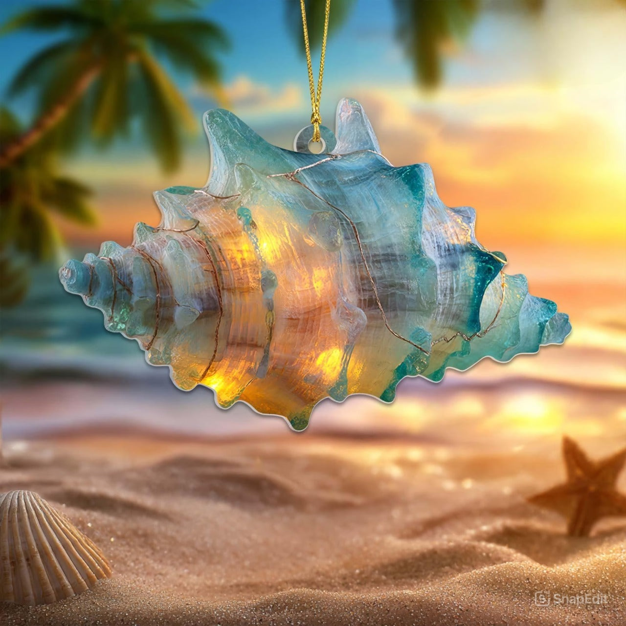 Personalized Sea Ocean Ornament