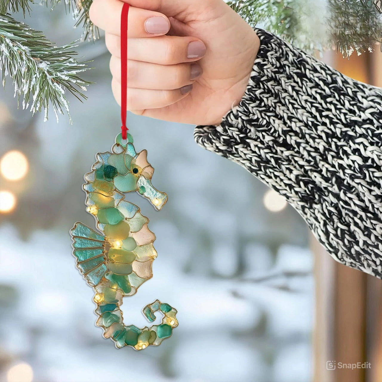 Personalized Sea Ocean Ornament