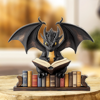 I'm A Bookdragon - Personalized Book Custom Shaped Acrylic Plaque