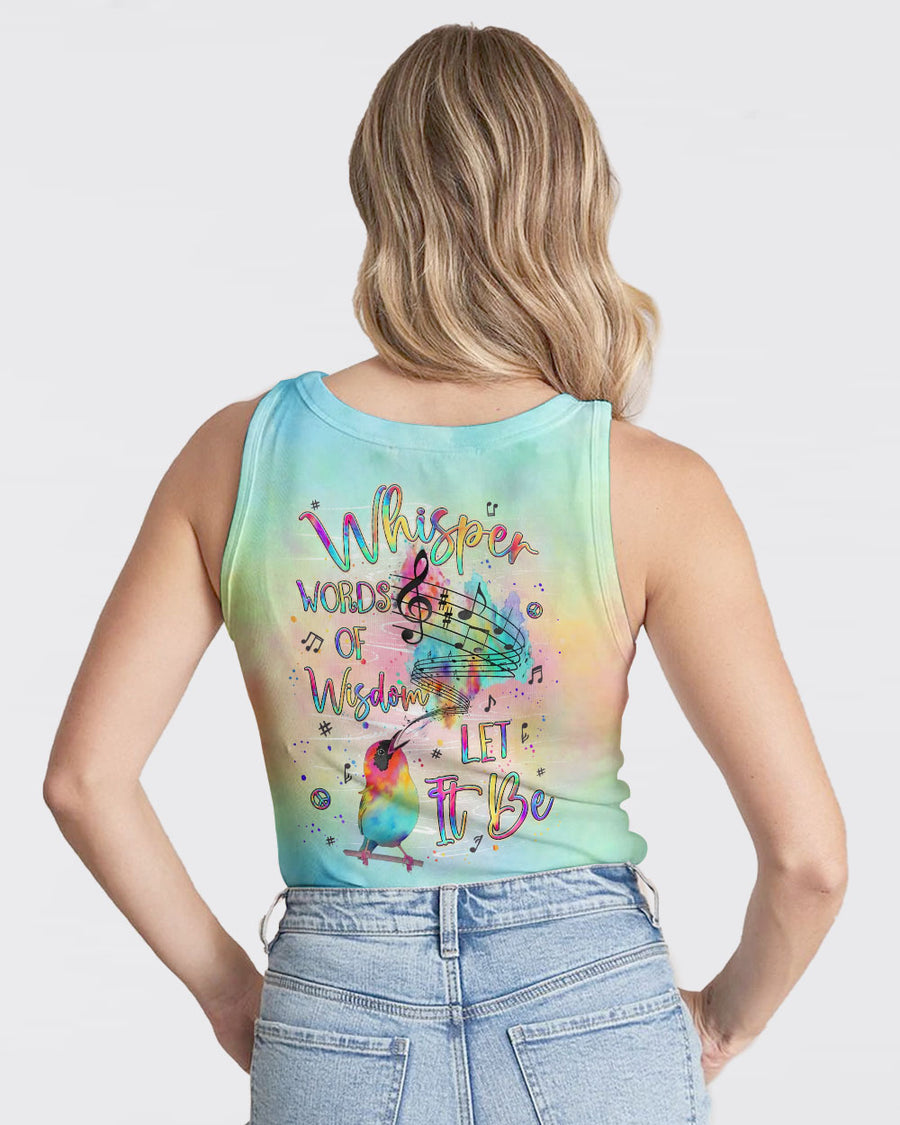 WHISPER WORDS OF WISDOM ALL OVER PRINT