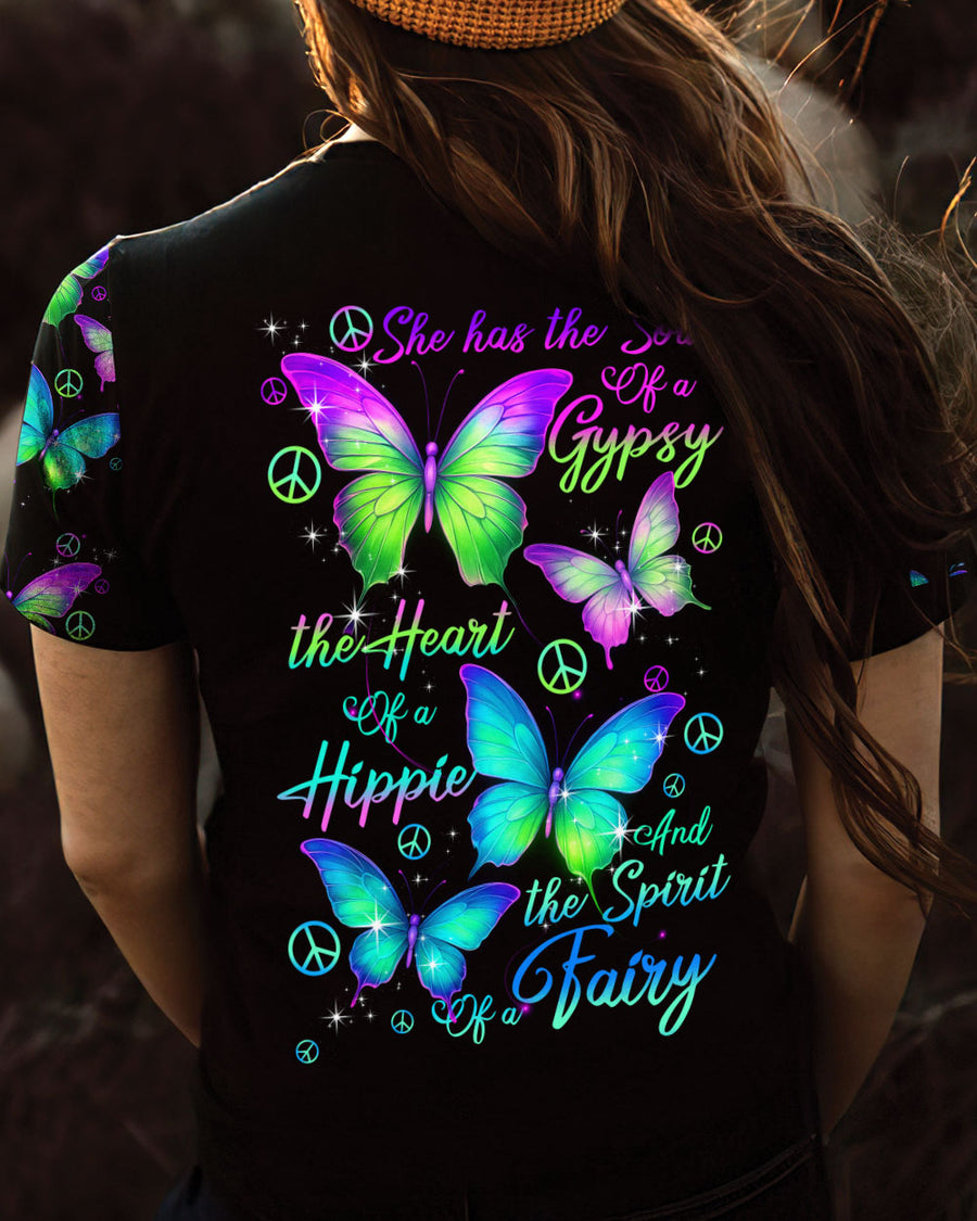 SPIRIT OF A FAIRY BUTTERFLY ALL OVER PRINT