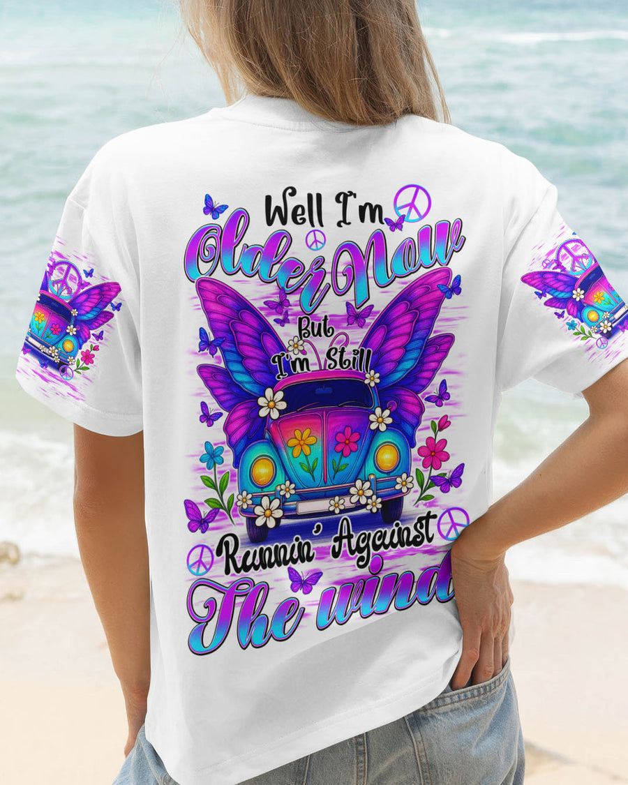 RUNNING AGAINST THE WIND TIE DYE ALL OVER PRINT