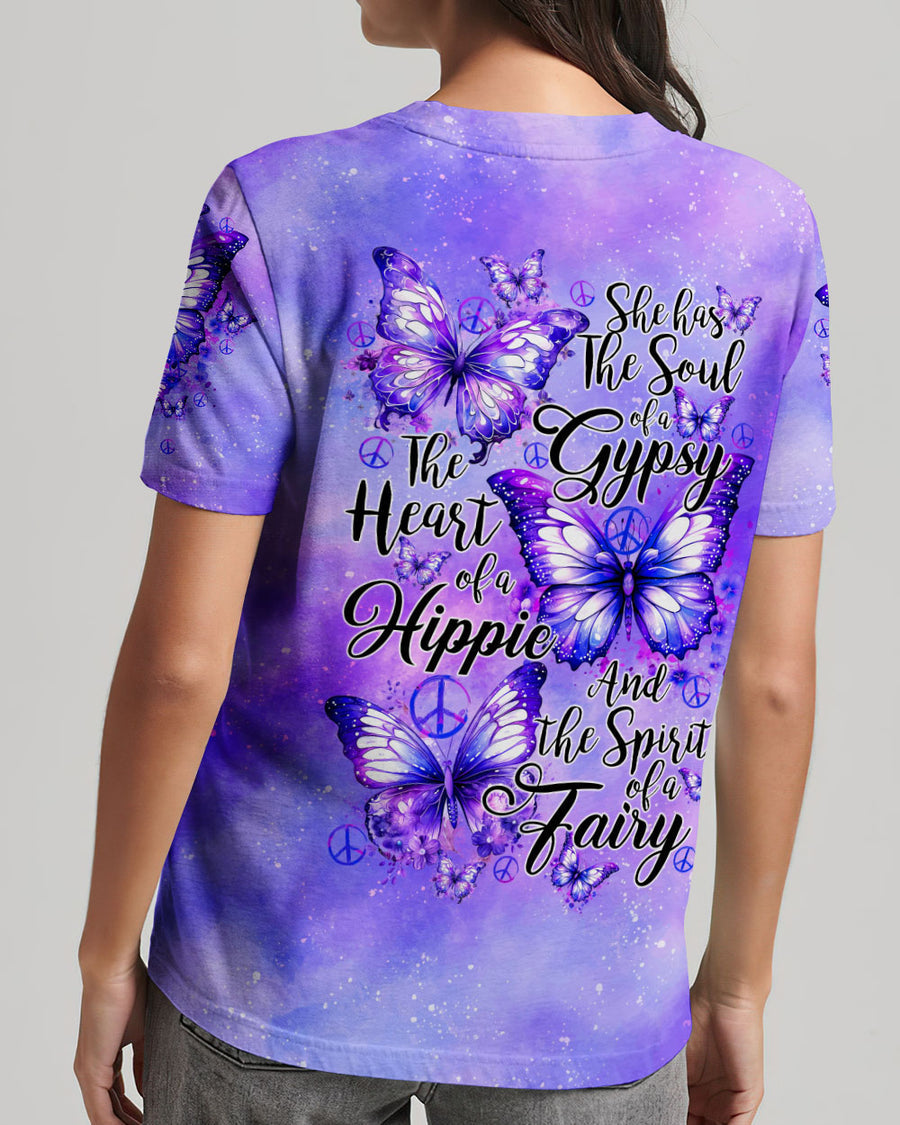 SPIRIT OF A FAIRY BUTTERFLIES ALL OVER PRINT