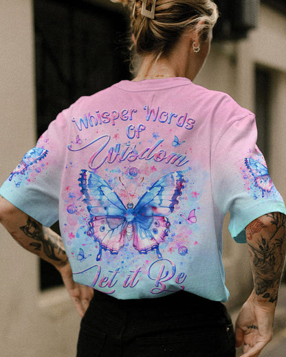 WHISPER WORDS OF WISDOM BUTTERFLY ALL OVER PRINT