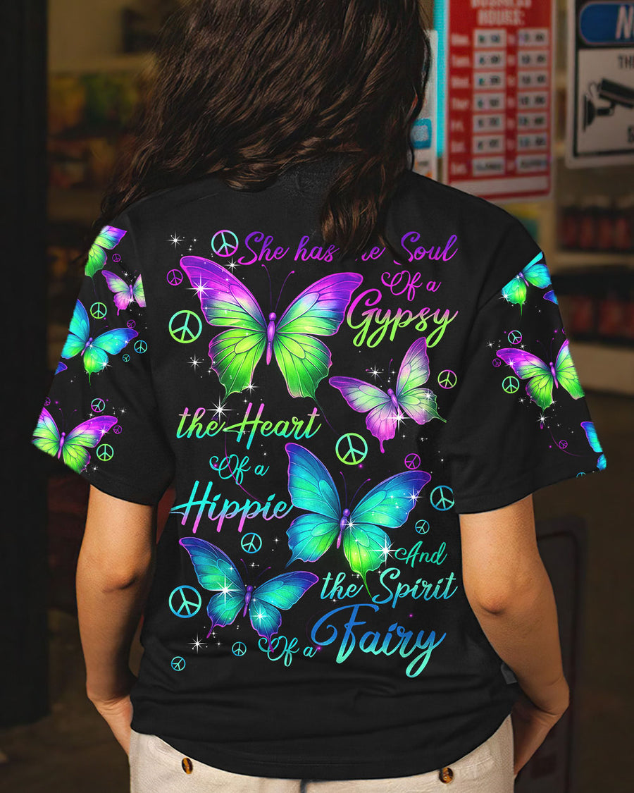 SPIRIT OF A FAIRY BUTTERFLY ALL OVER PRINT